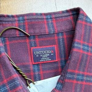 UNTUCKit Flannel Barry Performance Shirt
